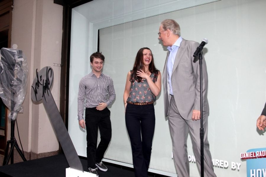 Photo Coverage: Daniel Radcliffe, John Larroquette & Rose Hemingway Unveil HOW TO SUCCEED Window Display at Lord & Taylor - Complete Coverage! Image