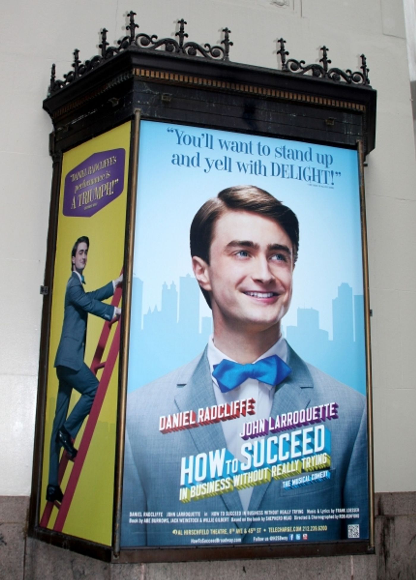 Photo Coverage: Daniel Radcliffe, John Larroquette & Rose Hemingway Unveil HOW TO SUCCEED Window Display at Lord & Taylor - Complete Coverage!  Image
