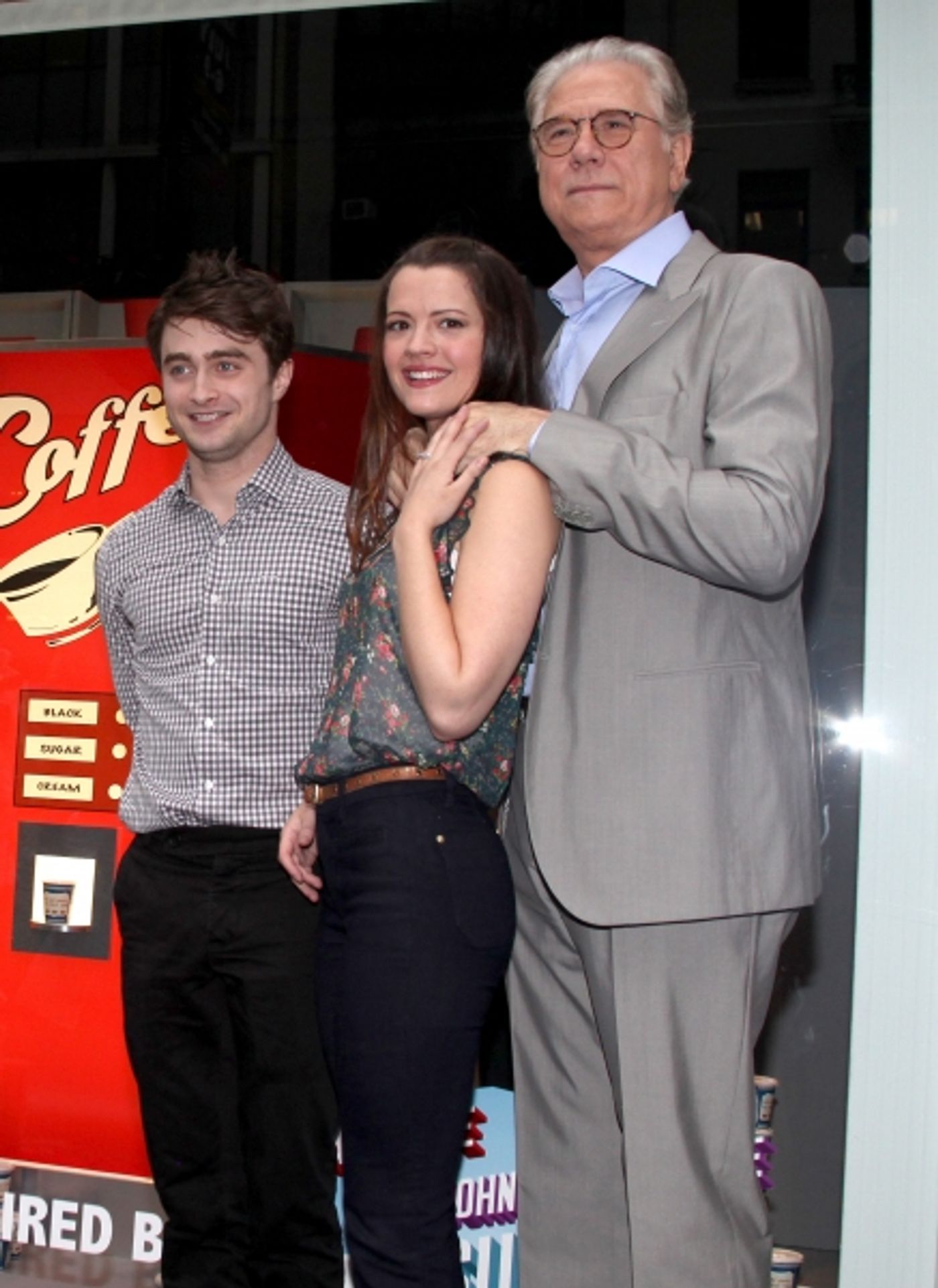 Photo Coverage: Daniel Radcliffe, John Larroquette & Rose Hemingway Unveil HOW TO SUCCEED Window Display at Lord & Taylor - Complete Coverage!  Image