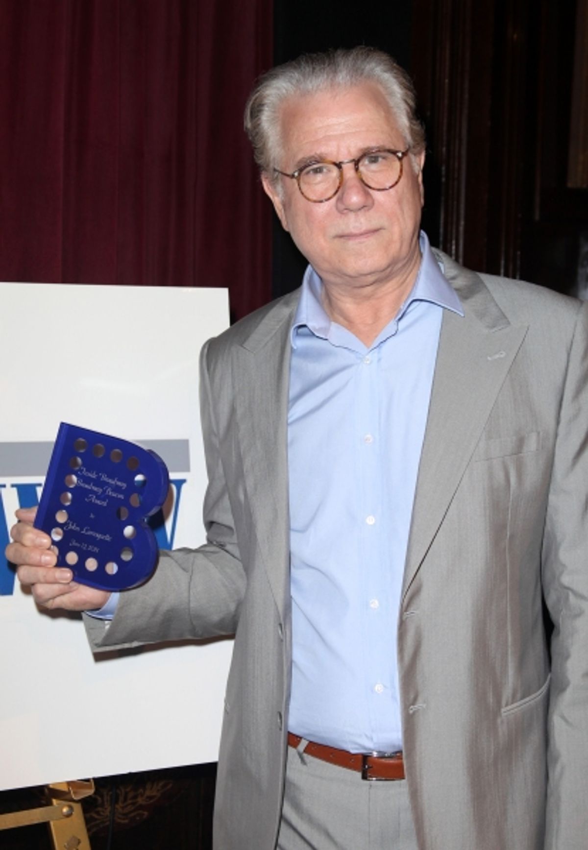 John Larroquette attending the Inside Broadway  2011 Broadway Beacon Awards at The Players Club in New York City. at 