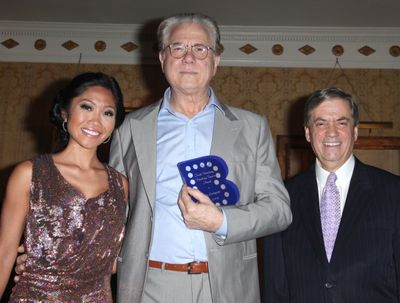 Julie Chang & John Larroquette & Michael Presser attending the Inside Broadway  2011  Photo