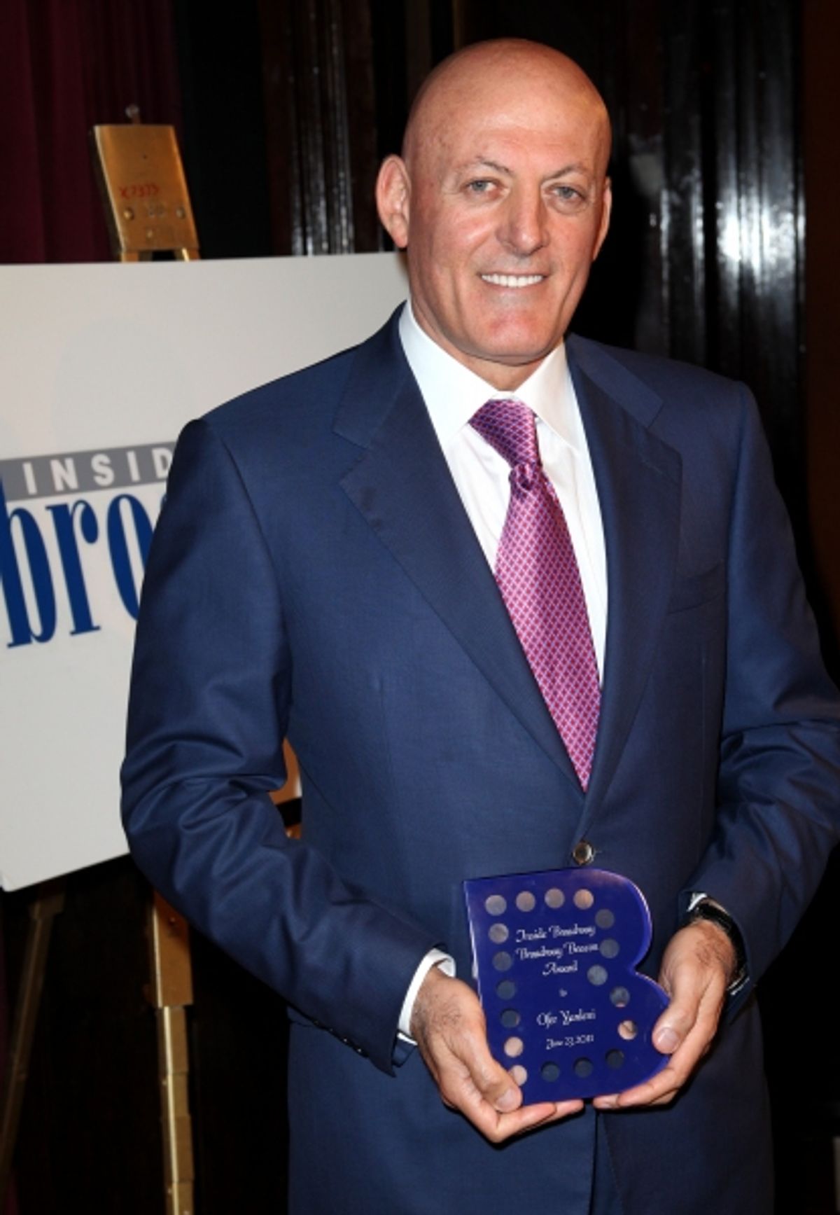Ofer Yardeni attending the Inside Broadway  2011 Broadway Beacon Awards at The Players Club in New York City. at 