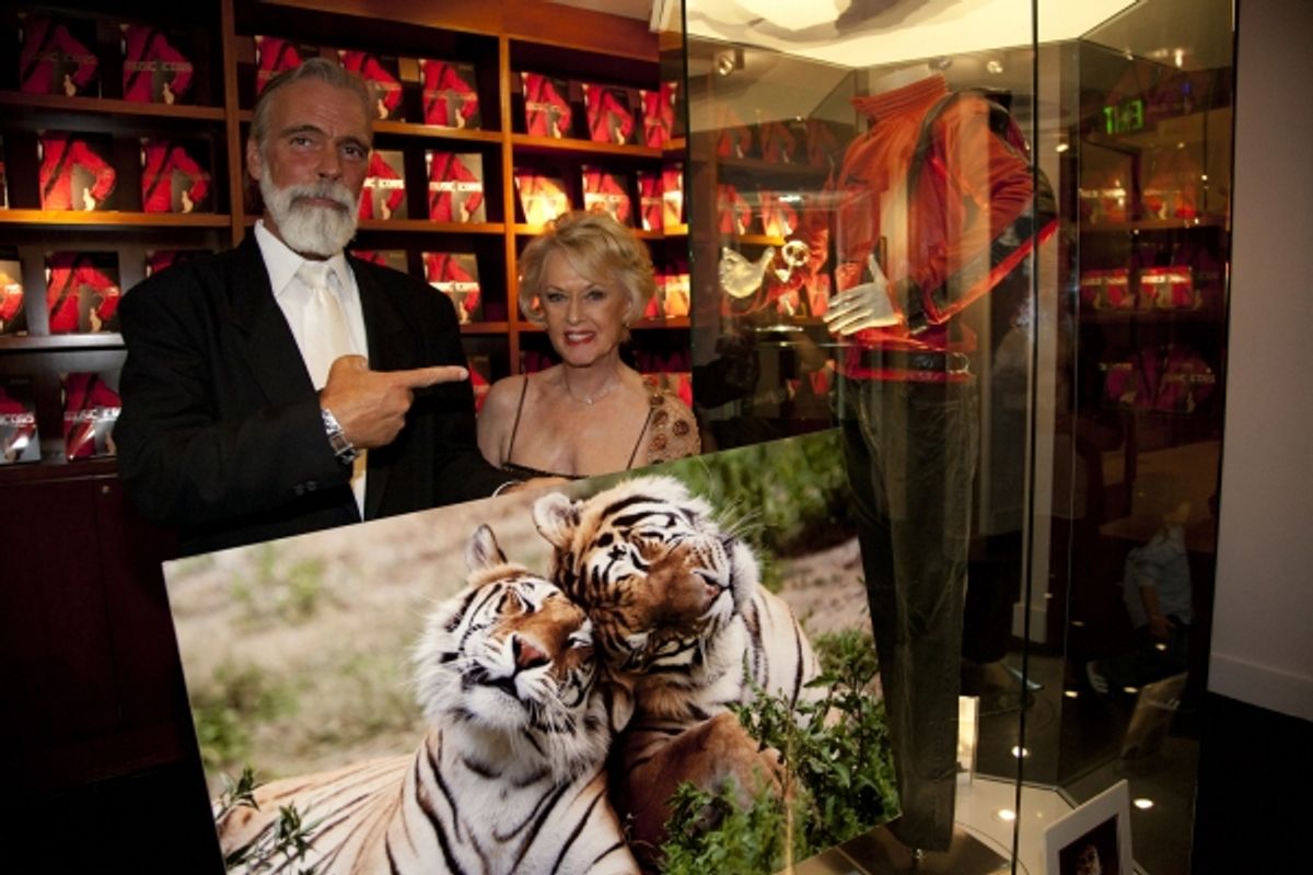 Shambala Executive Director, Chris Gallucci and Tippi Hedren at 