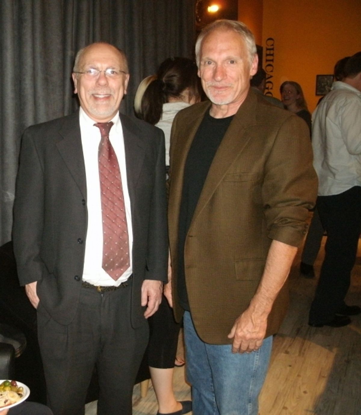 Roger Smart (Artistic Director), left; and Doug McDade (Managing Director) at 