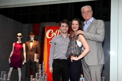 Daniel Radcliffe, Rose Hemingway, John Larroquette. Photo Credit: Walter McBride Photo