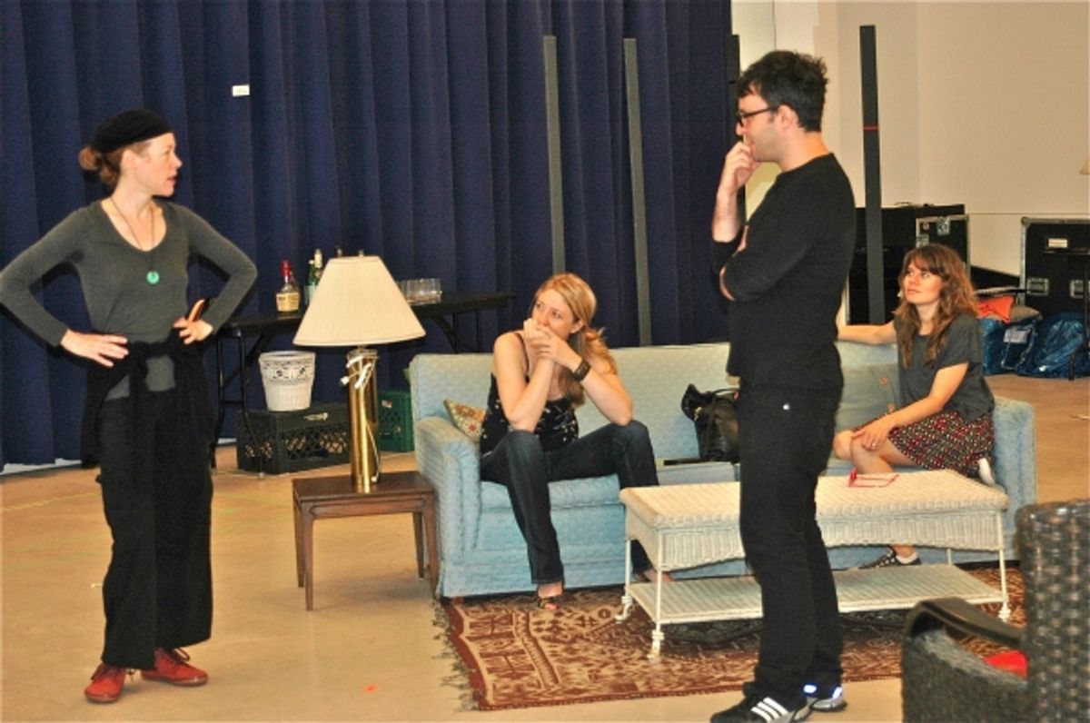 Veanne Cox, Heidi Schreck, Trip Cullman and Celia Keenan-Bolger at 