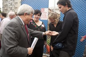 Marty Markowitz, Juliet Rylance & Christian Camargo @ BroadwayWorld Marty Markowitz, Juliet Rylance & Christian Camargo Photo