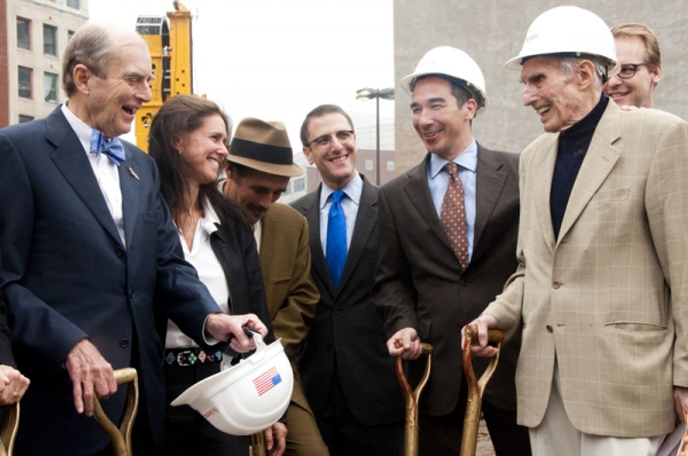Photo Coverage: Groundbreaking for Theatre for a New Audience's New Classical Theatre in Brooklyn  Image
