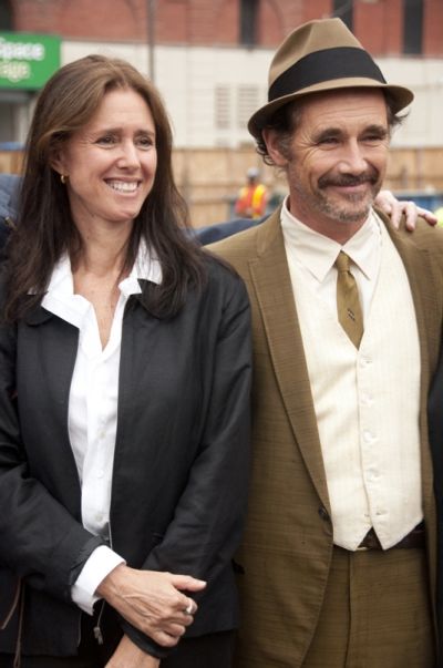 Julie Taymor & Mark Rylance Photo