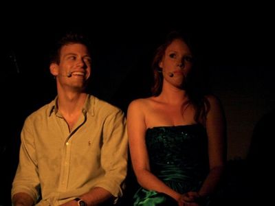 Barrett Foa and Tracie Thoms Photo