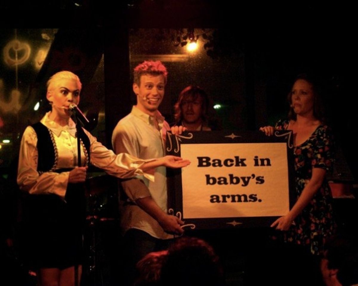 Brenna Whitaker, Barrett Foa, and Jessica Keenan Wynn at 