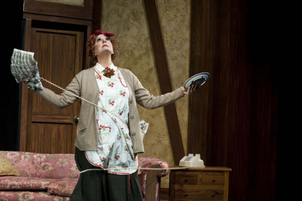 Jeanne Paulsen as Dotty Otley at First Look at Utah Shakespeare Festival!