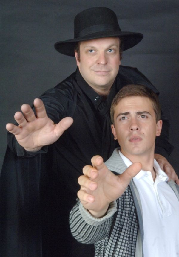 Carl Schoenborn as El Gallo and Lars Lee as the Boy Photo