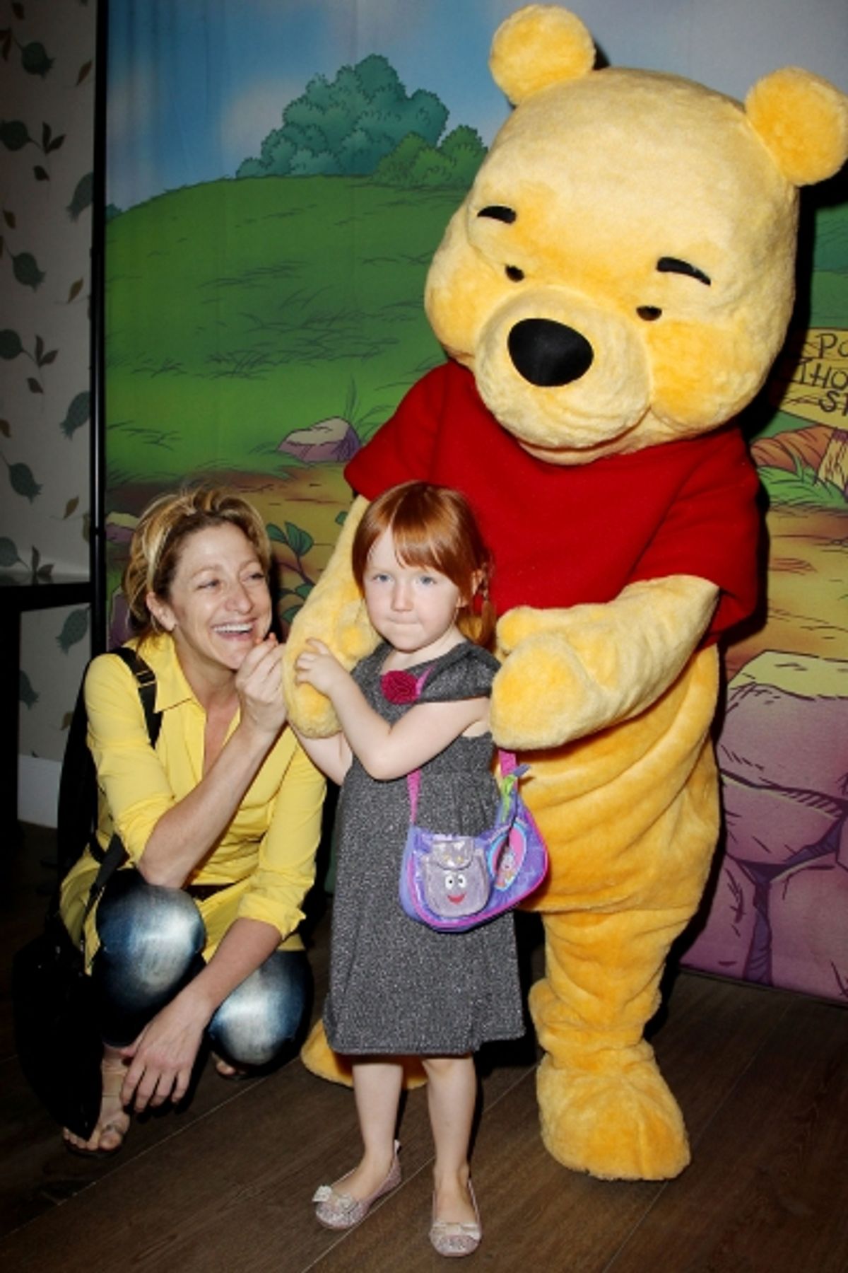 Edie Falco and daughter Macy at 