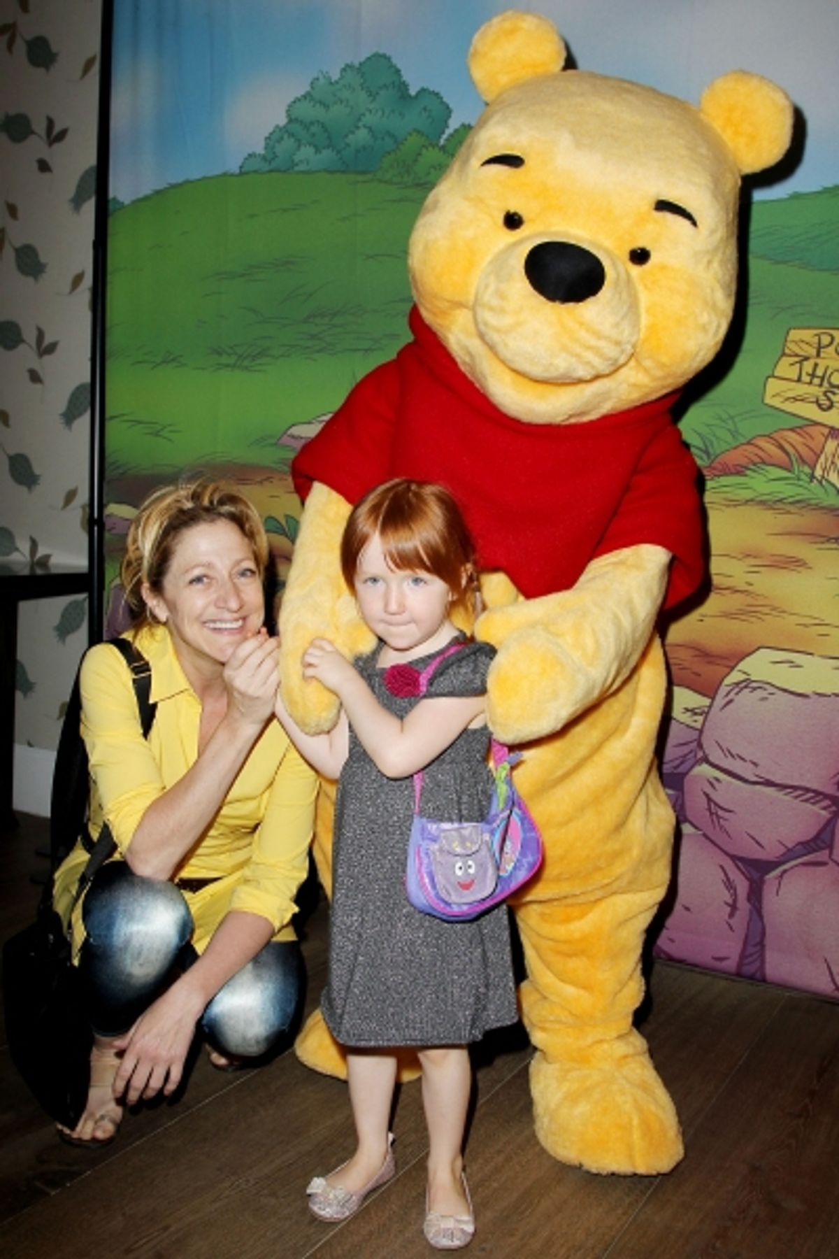 Edie Falco and daughter Macy at 