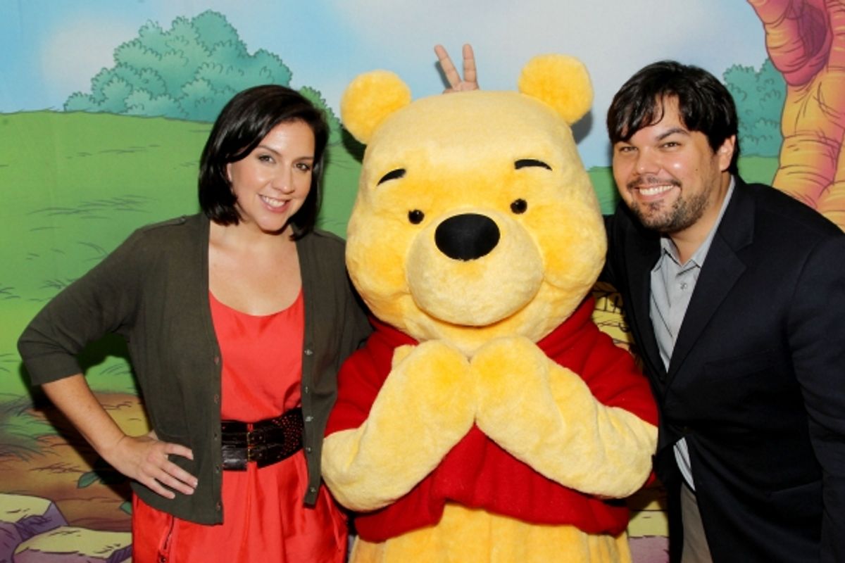 Bobby Lopez & Kristen Anderson-Lopez at 