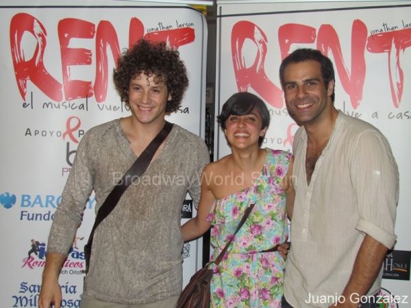 Dani Diges, Macarena de la Camacha y David Ordinas Photo