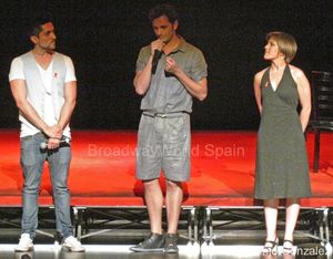 Jorge Garrido, Asier Etxeandia y Rocio Bilbao
 Photo