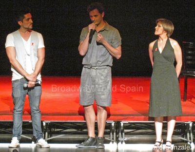 Jorge Garrido, Asier Etxeandia y Rocio Bilbao
 Photo