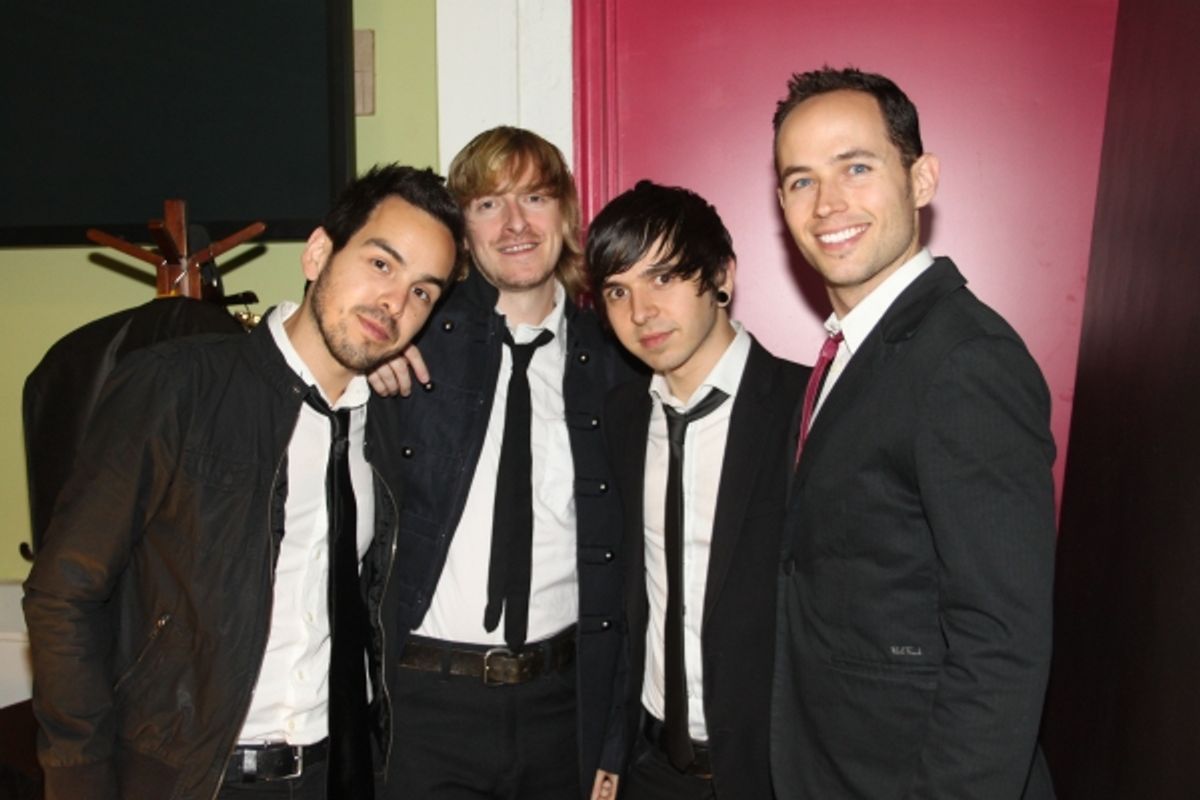 The Members Only Band: Chris Bratten, Johnny Morrow, Kiel Feher and Nick Perez at 