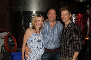 Lynette Perry-McCollum, Kevin McCollum and Barrett Foa Photo