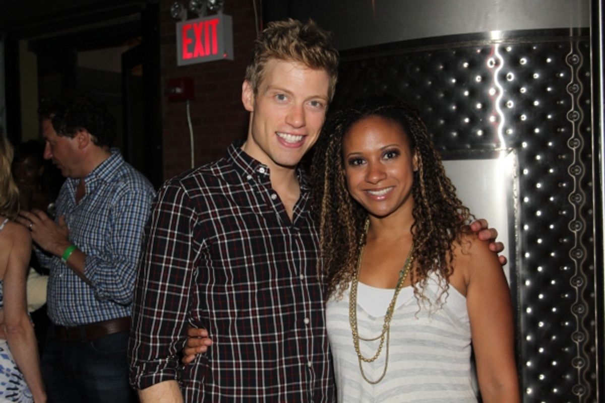 Barrett Foa and Tracie Thoms at 