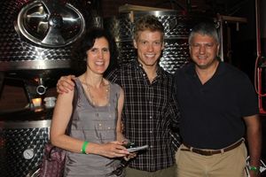 Joellen Surace, Barrett Foa and Tony Surace Photo