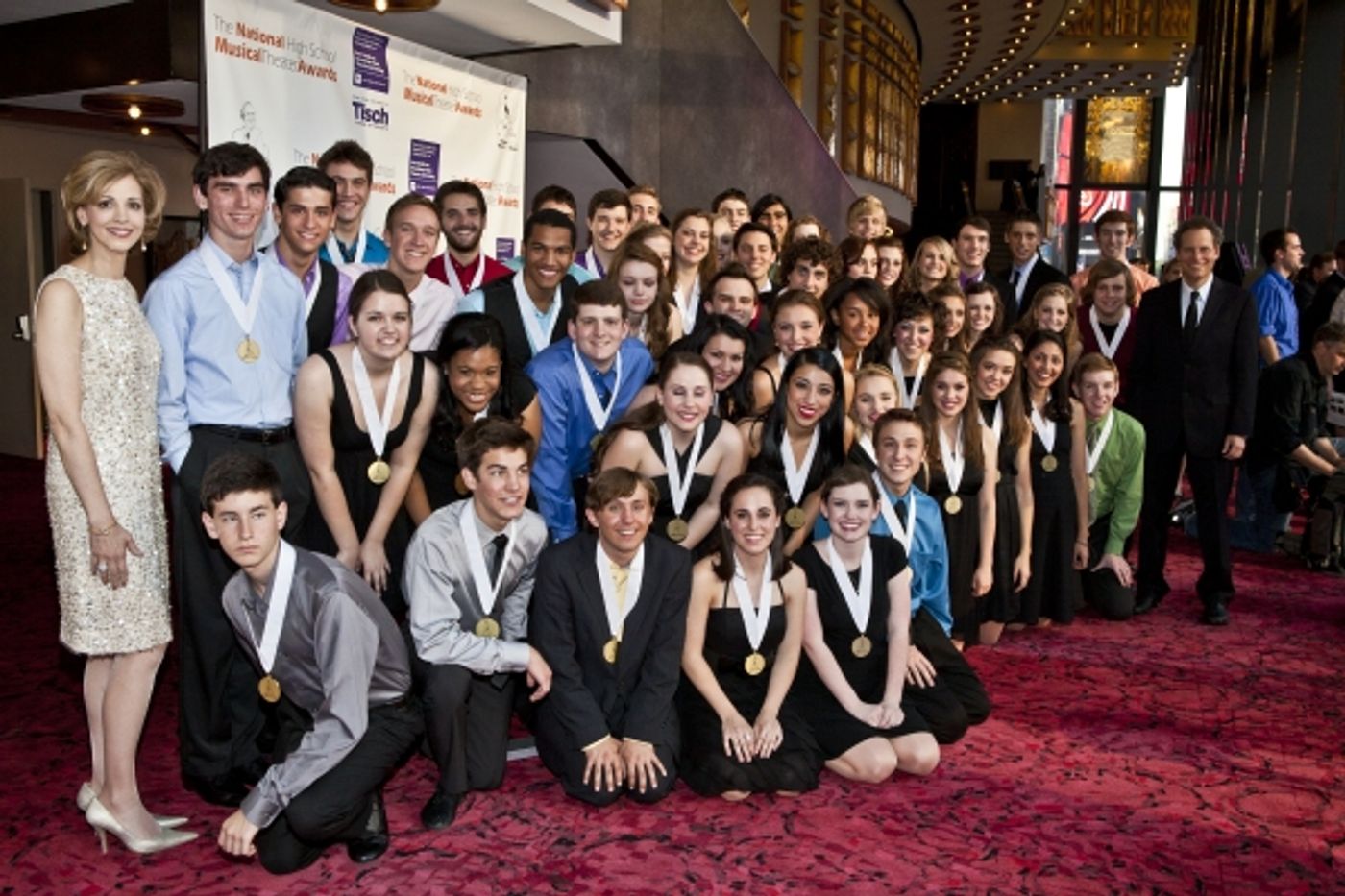 Photo Coverage: Gregry Jbara, Aaron Tveit, Tommy Tune & More at the 3rd National High School Musical Theater Awards!  Image