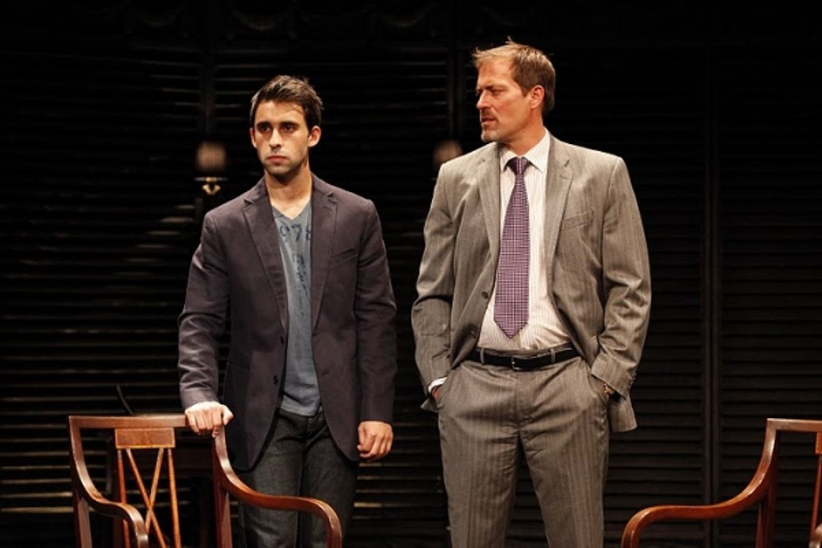 Rafi Silver as Luis and Robert Bogue as Mauricio at 