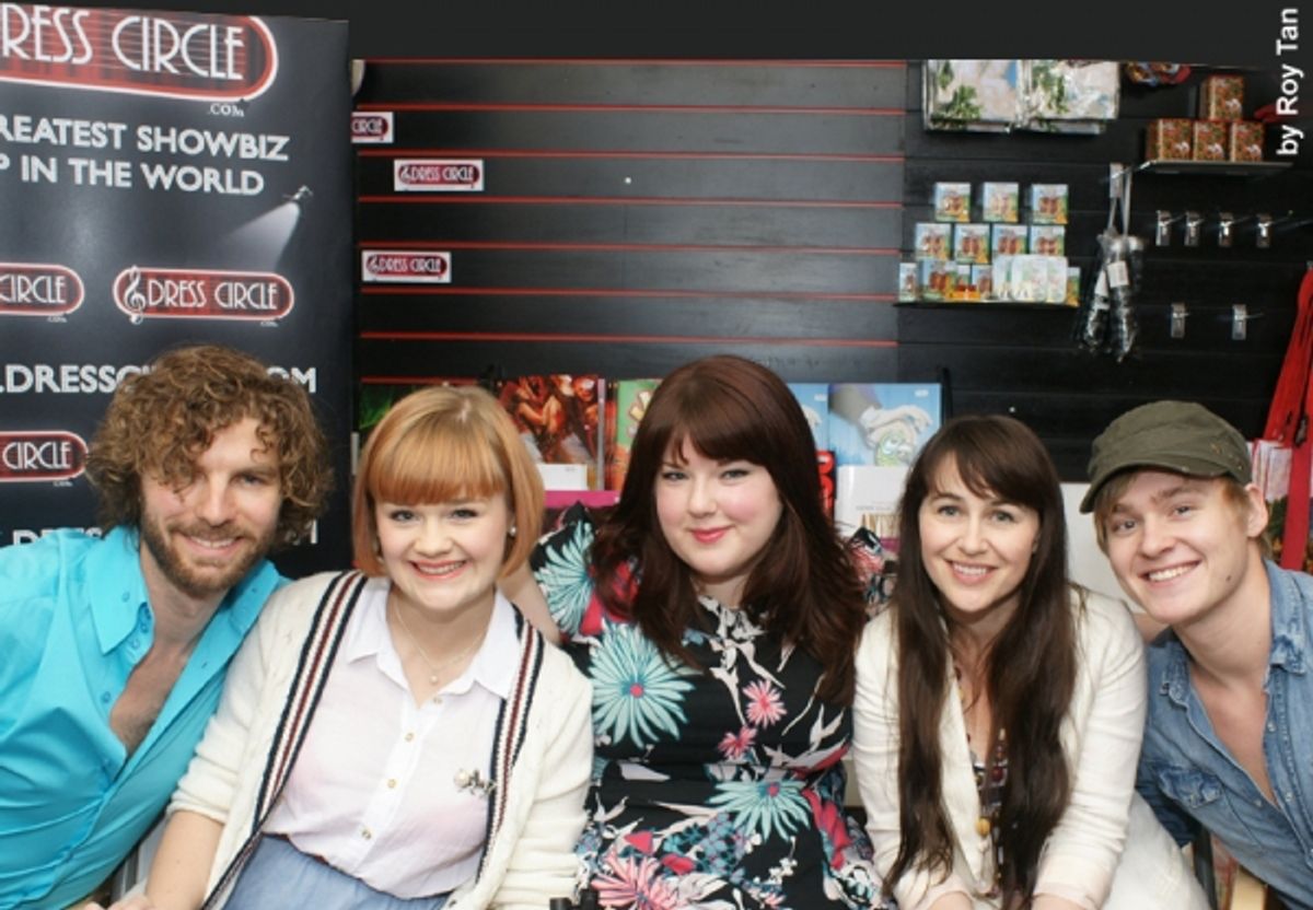 Lance Horne, Lucy May Barker, Leanne Jones, Lance Horne, Annalene Beechey, Ross Hunter at 