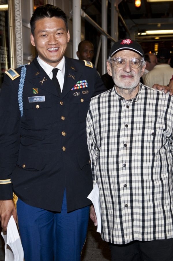 Lieutenant Dan Choi and Larry Kramer Photo