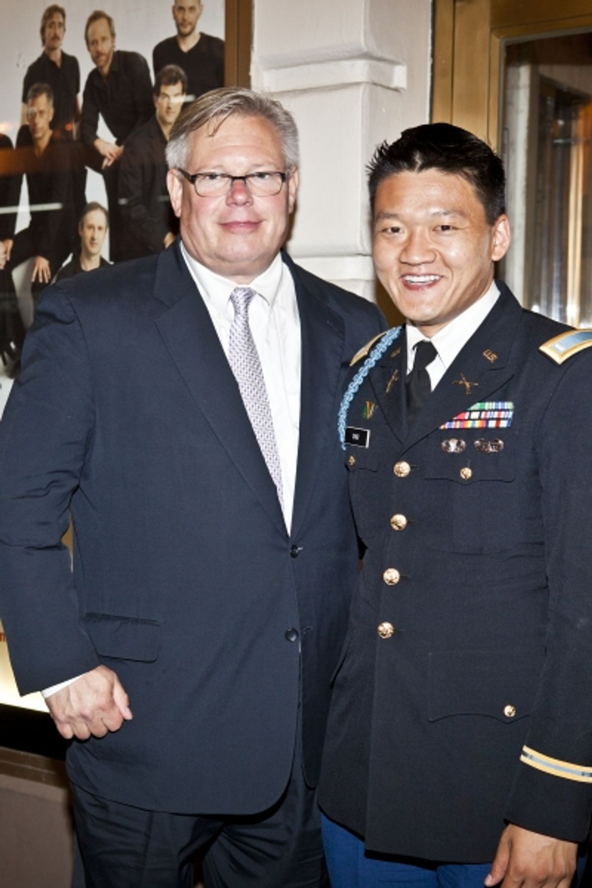 Senator Tom Duane and Lieutenant Dan Choi at 