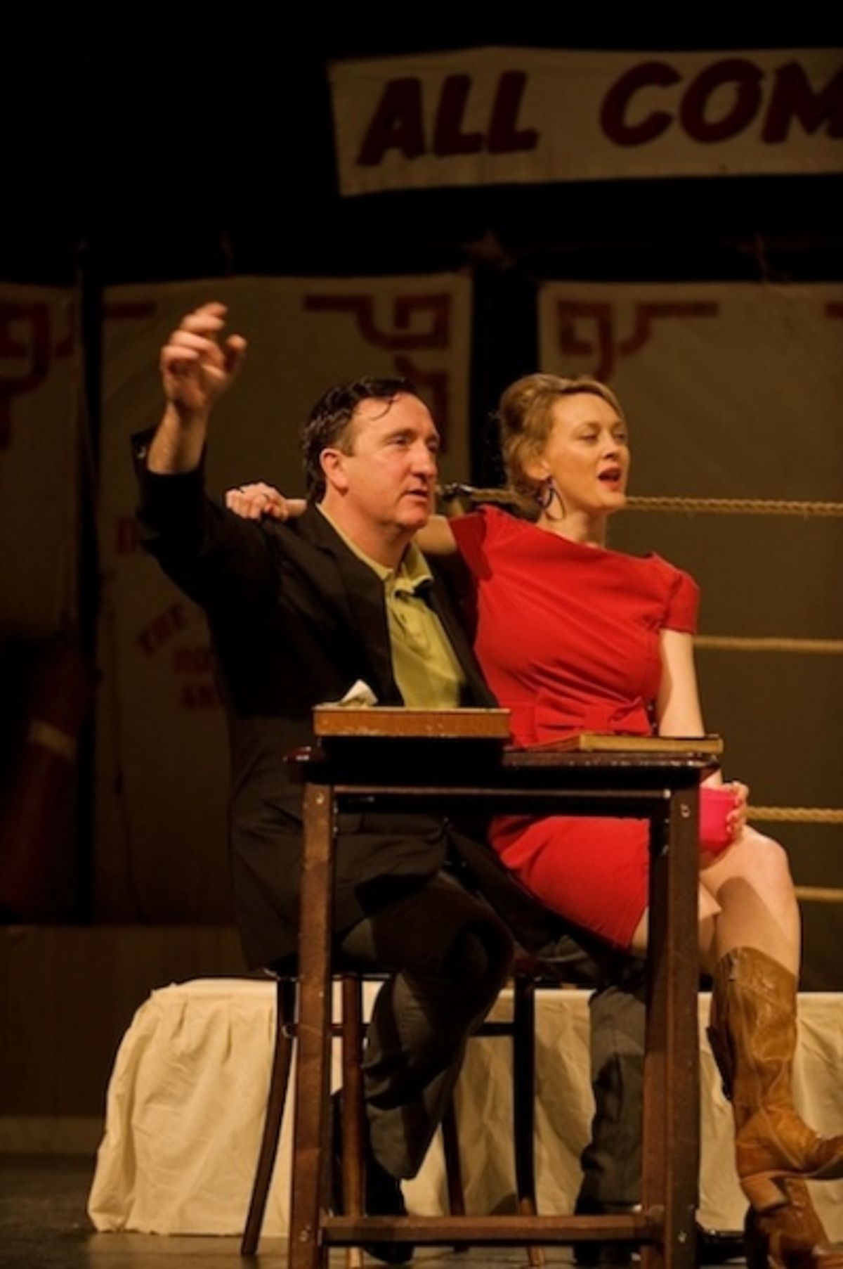  Gary Lydon and Simone Kirby  at 