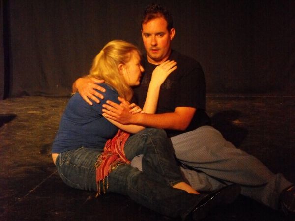 Aran Carr as Woman and Greg MCgill as Paul  Photo