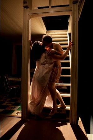 Ana Reeder and Sam Rockwell @ BroadwayWorld Ana Reeder and Sam Rockwell Photo