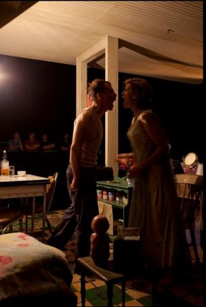 Sam Rockwell and Jessica Hecht @ BroadwayWorld Sam Rockwell and Jessica Hecht Photo