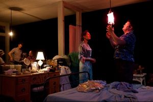 Jessica Hecht as Blanche Dubois, Daniel Stewart Sherman as Harold Mitchell (Mitch), S Photo