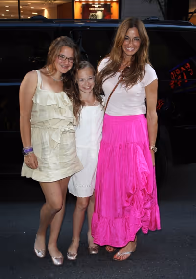 Teddy Bensimon, Kelly Killoren Bensimon and Sea Bensimon attending the Opening Night  Photo