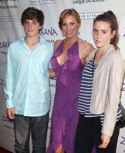 Son, Noel de Lesseps, Luann de Lesseps and daughter, Victoria de Lesseps attending th Photo