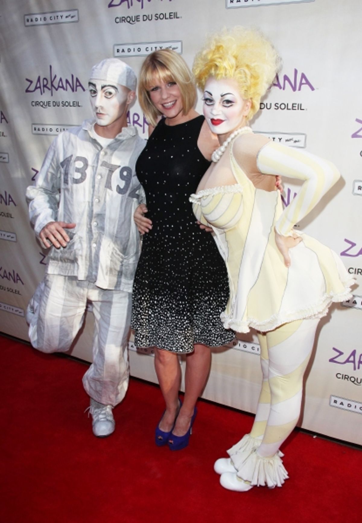 Carrie Keagan attending the Opening Night Performance of The New Cirque Du Soleil Acrobatic Spectacle 'Zarkana'  in New York City. at 