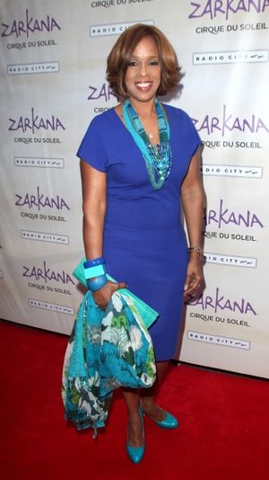 Gayle King attending the Opening Night Performance of The New Cirque Du Soleil Acrobatic Spectacle 'Zarkana' in New York City. @ BroadwayWorld Gayle King attending the Opening Night Performance of The New Cirque Du Soleil Acrob Photo