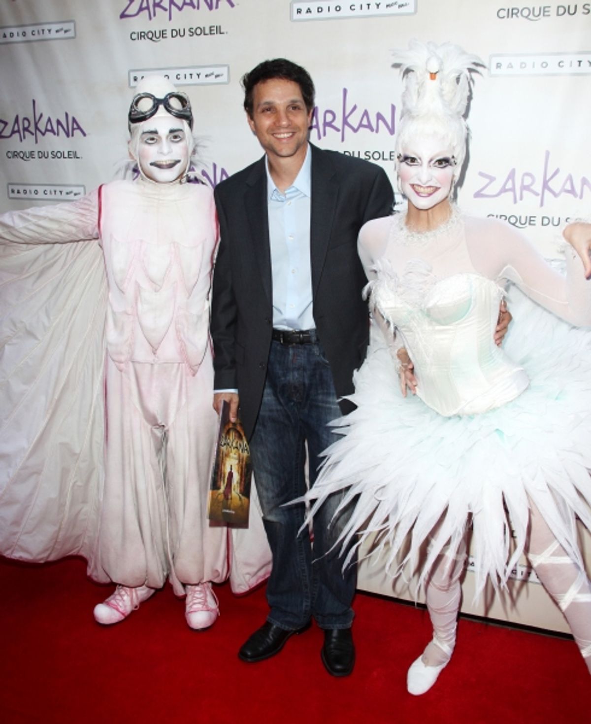 Ralph Macchio & Characters of Zarkana attending the Opening Night Performance of The New Cirque Du Soleil Acrobatic Spectacle 'Zarkana'  in New York City. at 
