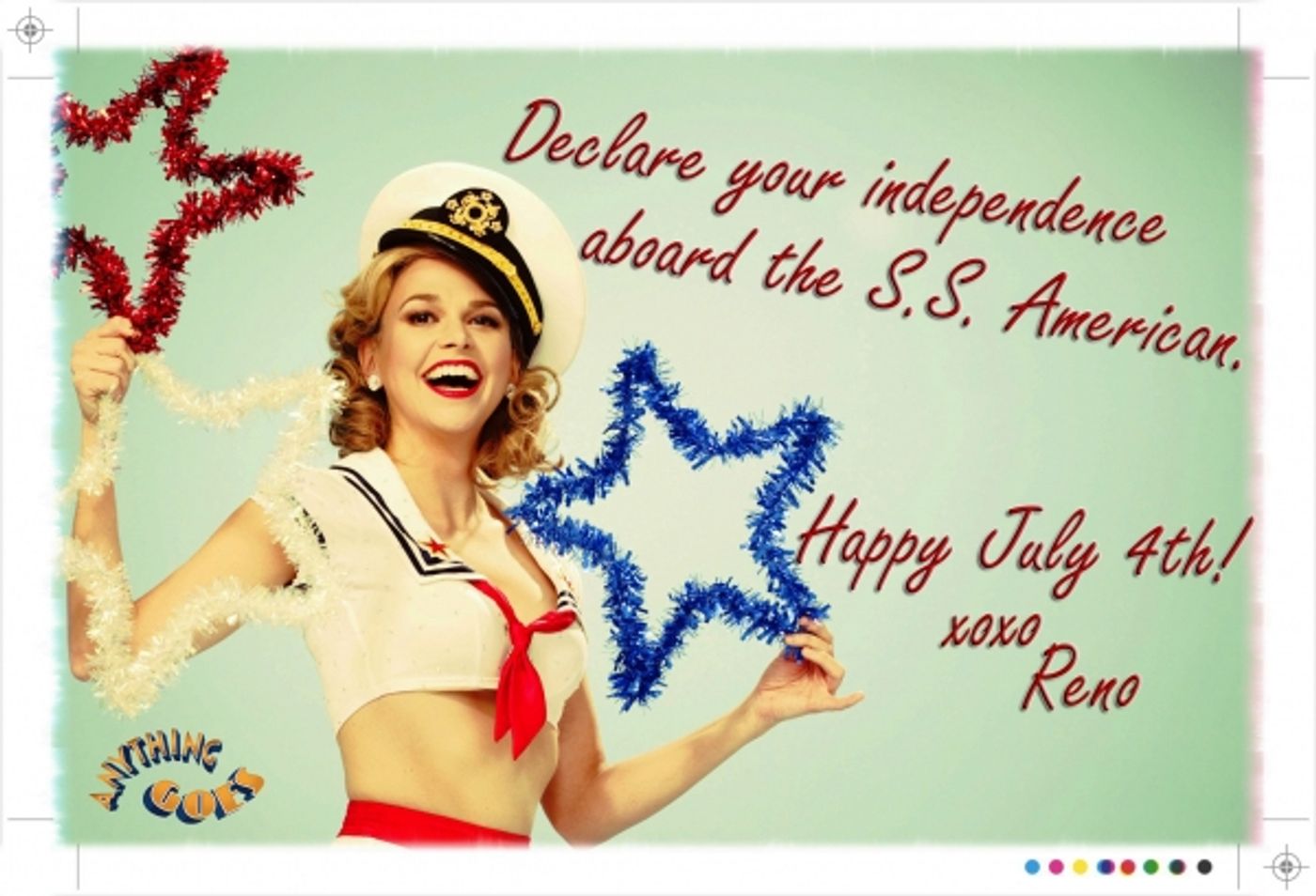 Photo Flash: Reno Sweeney Celebrates Independence Day!  Image