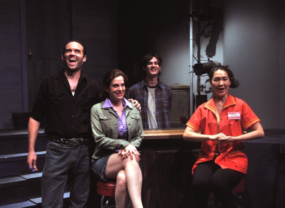 Danny Wolohan, Carolyn Baeumler, Thomas Pecinka, and Jackie Chung at 