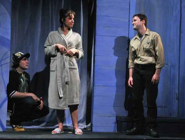 Matthew-Lee Erlbach, Maggie Bofill, and Garrett Neergaard Photo