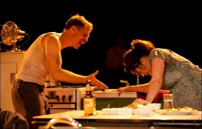 Sam Rockwell and Ana Reeder. Photo Credit: T. Charles Erickson Photo