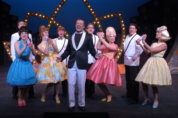 Nick Henderson as Corny Collins and Company Photo