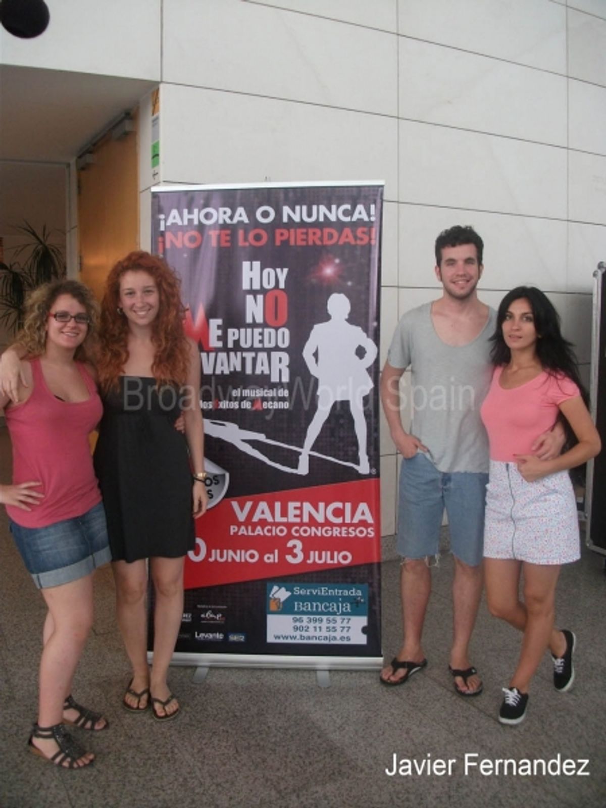 Cristina Rueda, Cristina Murillo, Xavi Navarro y Tania Garcia at 