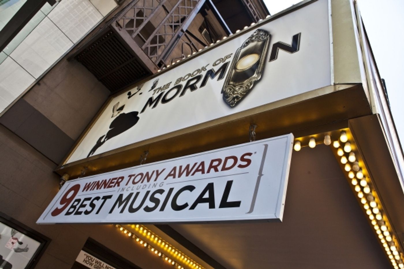 Photo Coverage: Outside THE BOOK OF MORMON's Free Fan Performance!  Image