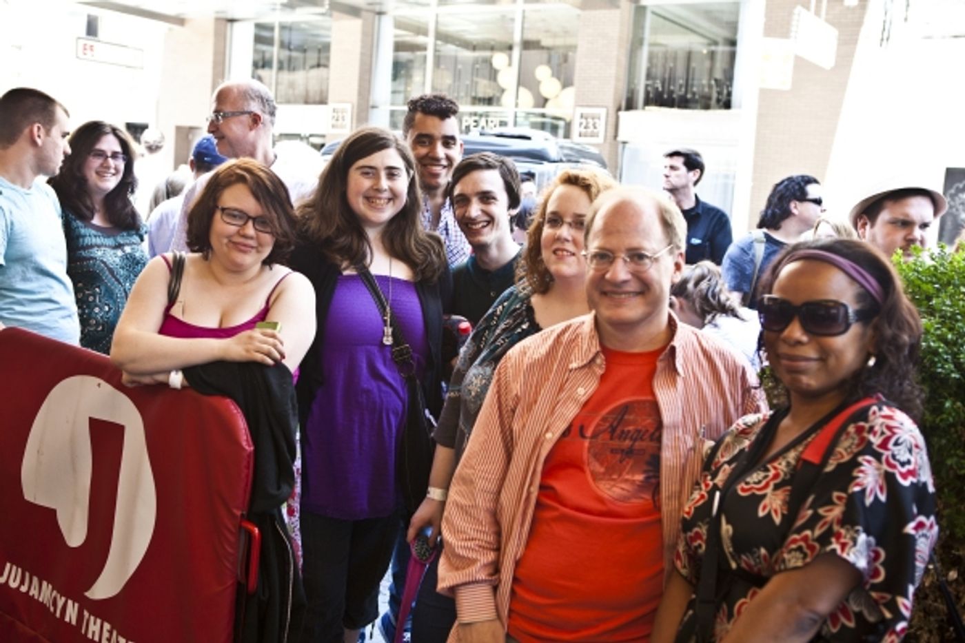 Photo Coverage: Outside THE BOOK OF MORMON's Free Fan Performance!  Image